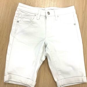 Mossimo Supply Co. Women's White Denim Bermudas